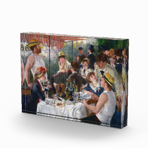 Bloc Photo Pierre-Auguste Renoir - Déjeuner de la fête nautiq
