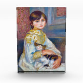Bloc Photo Pierre-Auguste Renoir - Enfant avec chat (Devant)