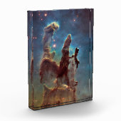 Bloc Photo Piliers de la création, Nébuleuse de l'Aigle Hubbl (Gauche)