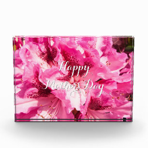 Bloc Photo Pink Floral Bliss - Fête des Mères personnalisée
