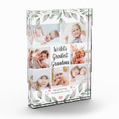 Bloc Photo PLUS GRAND GRANDMA DU MONDE 7 Photo Collage de ver (Gauche)