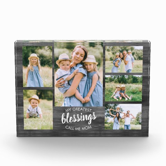 Bloc Photo Plus grandes bénédictions Appelez-moi Maman 6 Phot (Devant)