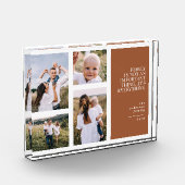 Bloc Photo Plus merveilleux temps élégante terre cuite multi (Gauche)