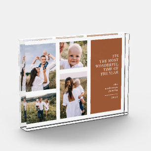 Bloc Photo Plus merveilleux temps élégante terre cuite multi