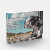 Bloc Photo Poème photo Pet Memorial (Gauche)