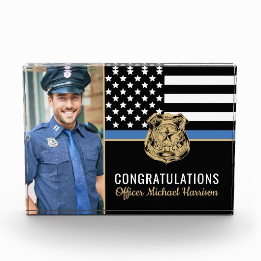 Bloc Photo Police Academy Graduation Police (Devant)