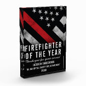 Bloc Photo Pompier de l'année Reconnaissance des employés (Gauche)