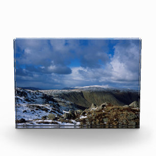 Bloc Photo Poster de la carte de vacances d'hiver Ullscarf et
