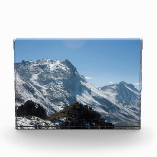 Bloc Photo Poster de la Carte de Vacances Snow Davos Suisse