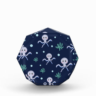 Bloc Photo Poulpe sous la mer motif pour enfants