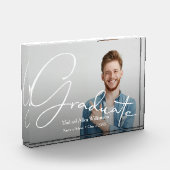 Bloc photo pour diplômés de script moderne (Gauche)