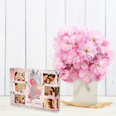 Bloc Photo Pour son rose Noël photo souvenir garde