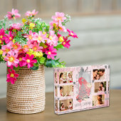 Bloc Photo Pour son rose Noël photo souvenir garde