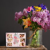 Bloc Photo Pour son rose Noël photo souvenir garde