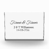 Bloc Photo Pour toujours et pour toujours ajouter le nom du c (Devant)