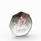 Bloc Photo Premier Noël en tant que mariés Photo de mariage p (Gauche)