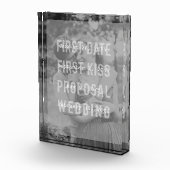 Bloc Photo Première Rendez-Vous Premier Baiser Demande en Mar (Droite)