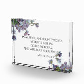 Bloc Photo Priez, Espoir et ne vous inquiétez pas Saint Padre (Droite)