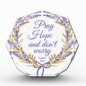 Bloc Photo Priez l'espoir ne vous inquiétez pas Christian Ins (Devant)