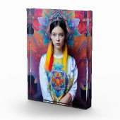 Bloc Photo Princesse avec pull blanc (Droite)