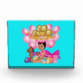 Bloc Photo Princesse en rose (Devant)