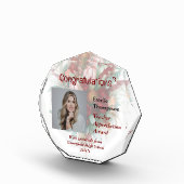 Bloc Photo Prix d'appréciation Elégant enseignant Keepsaké ph (Droite)