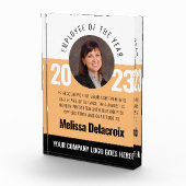 Bloc Photo Prix de l'employé noir de l'année de la Pêche blan (Droite)