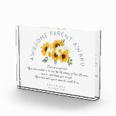 Bloc Photo Prix Parent Awesome Mariage Merci (Droite)