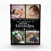 Bloc Photo Promu À Grand-Père 4 Collage D'Images (Devant)