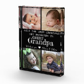 Bloc Photo Promu À Grand-Père 4 Collage D'Images (Droite)