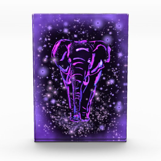 Bloc photo Purple Elephant (Devant)