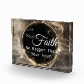 Bloc Photo Que Votre Foi Soit Plus Grande Que Votre Peur (Droite)