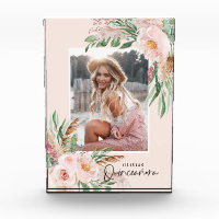 Quinceañera rose rose pâle poule photo florale ann