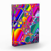 Bloc Photo Rainbow Blast Art Abstrait (Gauche)