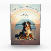 Bloc Photo Rainbow Bridge Beach Custom Pet (Devant)