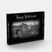 Bloc Photo Réception de la ruine de la tombe Halloween heureu (Gauche)