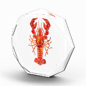 Bloc Photo Red polygonal lobster (Droite)