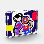 Bloc Photo Regarde le feu d'artifice (Gauche)