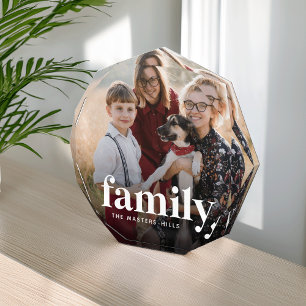 Bloc Photo Représentation de famille personnalisée