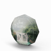 Bloc Photo Respirez le calmer avec la cascade (Droite)