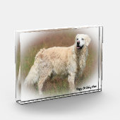 Bloc Photo Retriever doré. (Gauche)