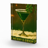 Bloc Photo Retro 50s 4 Leaf Clover Irish Christmas Martini (Droite)