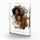 Bloc Photo Retro Minital Wavy Photo Frame Snowflake Photo (Droite)