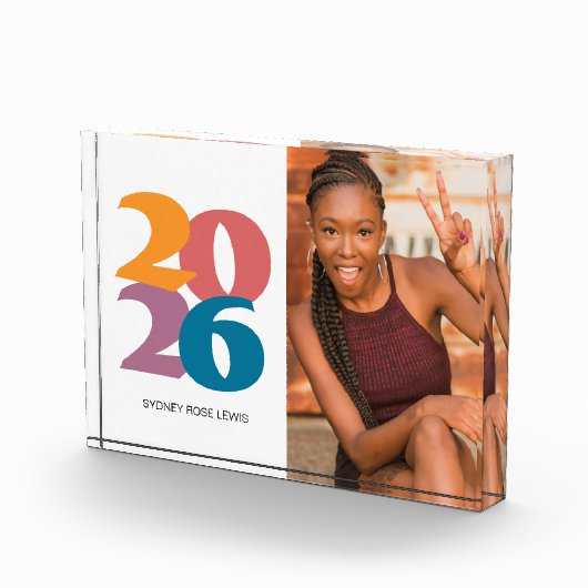 Bloc Photo Retro Vibes Graduation Party (Droite)