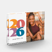 Bloc Photo Retro Vibes Graduation Party (Gauche)