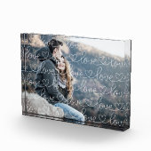 Bloc Photo Revêtement Motif d'amour (Droite)