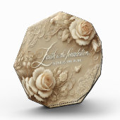 Bloc Photo Rose enchantée art AI (Gauche)