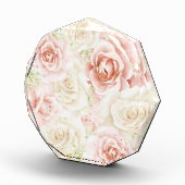 Bloc photo rose flou élégant (Droite)