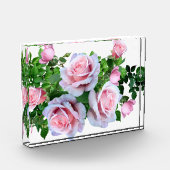 Bloc Photo Rose rose (Gauche)