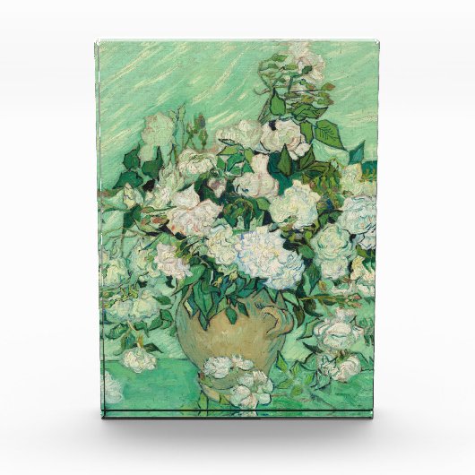 Bloc Photo Roses de Vincent van Gogh (Devant)